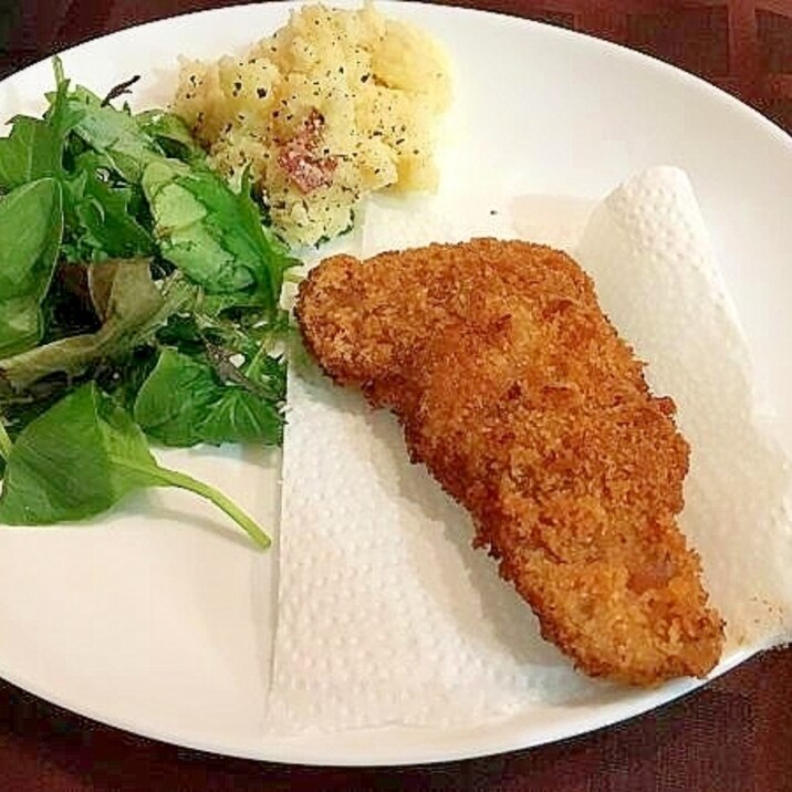 油あっさりとんかつの揚げ方